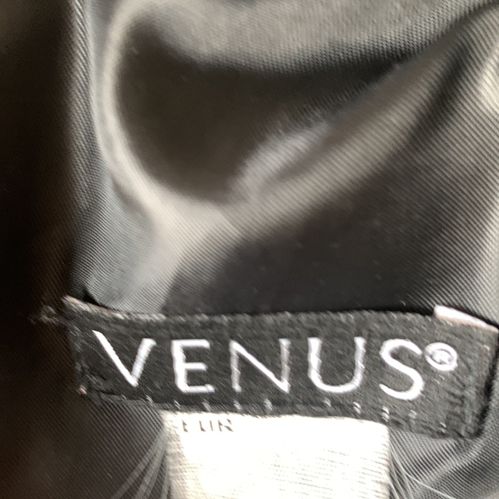 VENUS Black Ruffled Mini Dress - Picture 5 of 5